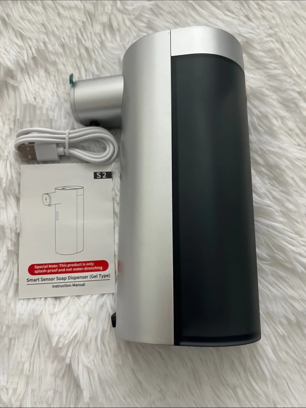 S2 Automatic Soap Dispenser - Metallic Silver